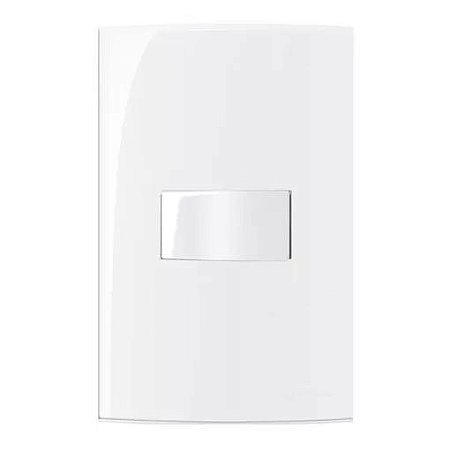 CONJ 1 INT PARALELO 10A-250V 4X2 BR SLEEK - 16015