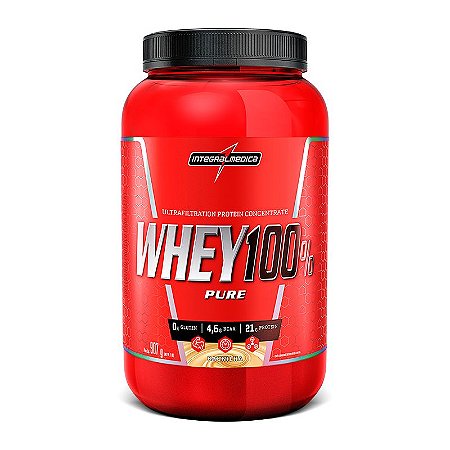 100% whey Pote 900g