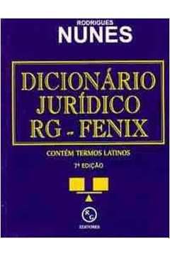 Dicionário Jurídico Rg-fenix