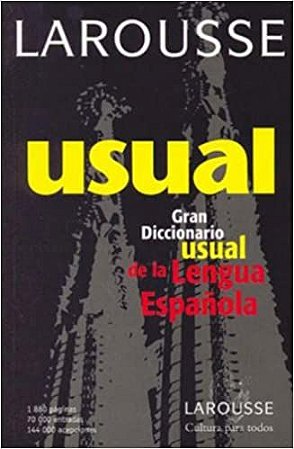 Usual Gran Diccionario - Usual De La Lengua Espanola Vários Autores