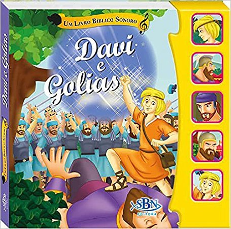 Davi e Golias. Um Livro Bíblico Sonoro Vários Autores