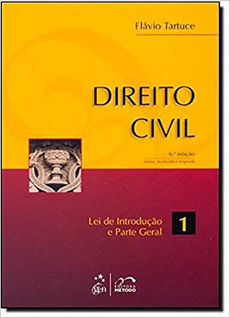 Direito Civil. Lei De Introdução E Parte Geral 1 Tartuce, Flavio