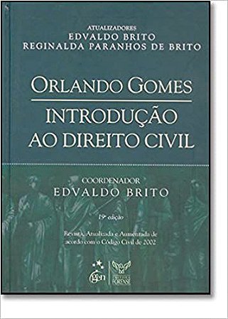 Introduçao Ao Direito Civil Santos Orlando Gomes Dos