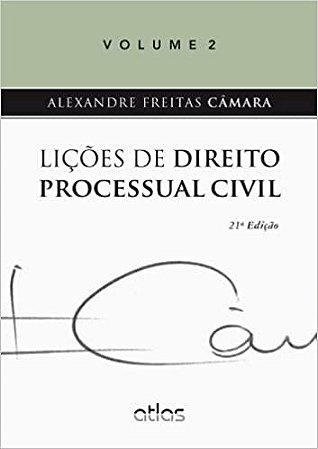 Licoes De Direito Processual Civil - Volume 2 Alexandre Freitas Câmara