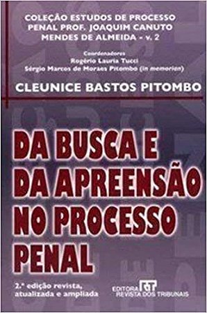 Da Busca E Da Apreensao No Processo Penal USADO(Colecao Estudos De Processo Penal Prof. Joaquim Canuto Mendes De Almeida