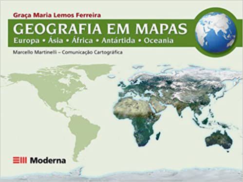 Geografia Em Mapas - Europa, Asia, Africa, Oceania, Antartida