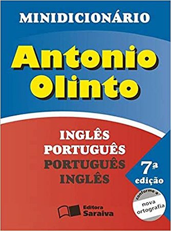 Minidicionário Antônio Olinto ing/port port/ing - 1º Ano USADO Olinto, Antônio
