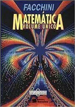 FACCHINI MATEMÁTICA VOLUME ÚNICO USADO WALTER FACCHINI