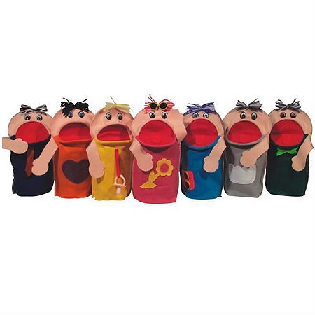 FANTOCHE FAMILIA BRANCA INFANTIL