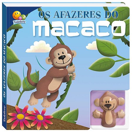 AS AVENTURA DO MACACO INFANTIL