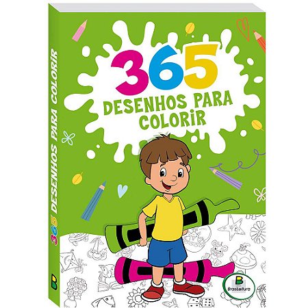 365 DESENHOS PARA COLORIR LIVRO INFANTIL