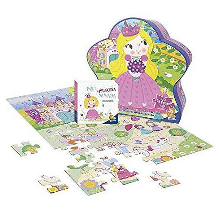 POLI A PRINCESA MIMADA UMA HISTÓRIA MÁGICA DE PRINCESA E UM INCRÍVEL QUEBRA CABEÇA INFANTIL