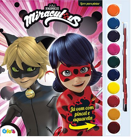 LIVRO PARA PINTAR MIRACULOUS