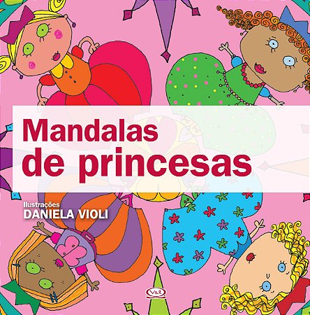 MANDALAS DE PRINCESAS LIVRO INFANTIL