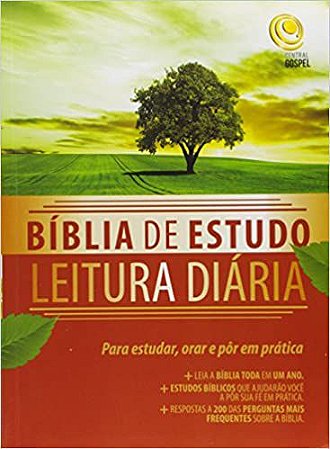 Biblia De Estudo Leitura Diaria USADO
