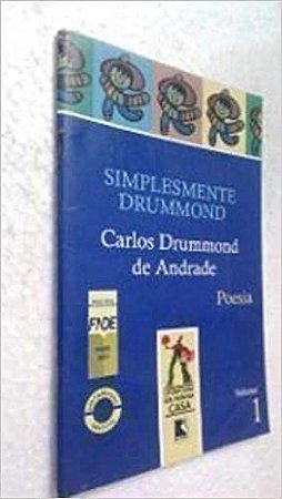 Simplesmente Drummond Poesia vol. 1 USADO Carlos Drummond de Andrade