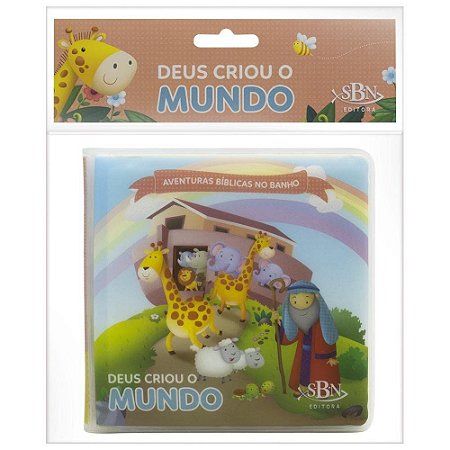 Aventuras Bíblicas no Banho: Deus criou o mundo