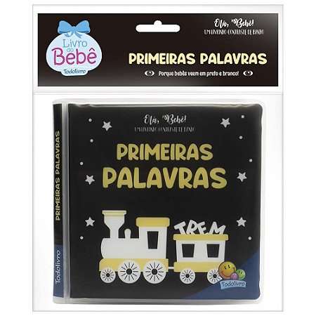 Olá, Bebê! Um livrinho Contraste de Banho: Primeiras Palavras Livro de espuma –
