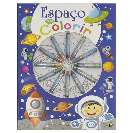 Cores em Ação! Espaço para Colorir