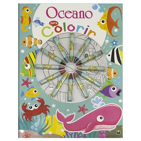Cores em Ação! Oceano para Colorir