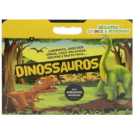 Megapad - Colorir & Atividades: Dinossauros