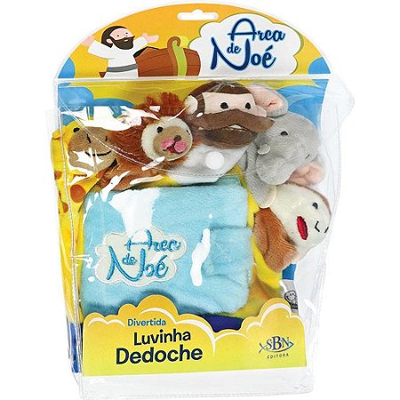 Luvinha dedoche: Arca de Noé Livro de pano