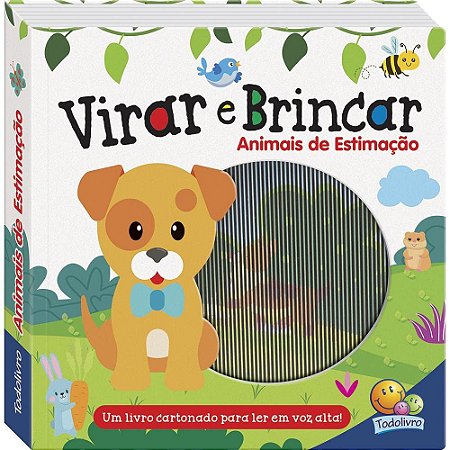 Virar e Brincar: Animais de Estimação Capa dura