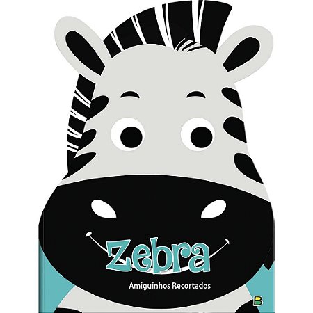 Amiguinhos Recortados II: Zebra Capa comum