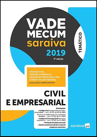 Vade Mecum civil e empresarial - 3ª edição de 2019