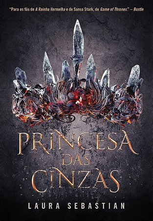 Princesa das cinzas (Princesa das cinzas – Livro 1) Capa comum