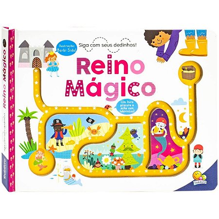 Siga com seus dedinhos! Reino Mágico