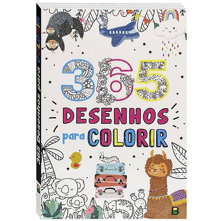 365 Desenhos para colorir - Casa da Cultura Livraria e Sebo online