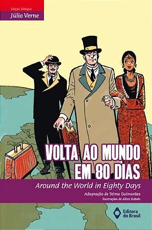 Volta ao mundo em 80 dias ed bilíngue
