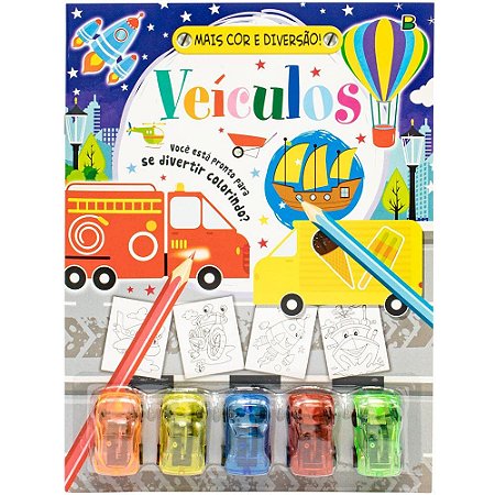 Mais cor e diversão! veículos