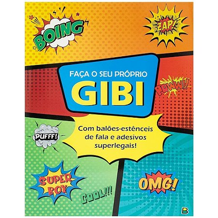 Faça seu Próprio GIBI: Menino Capa dura – Álbum de figurinhas