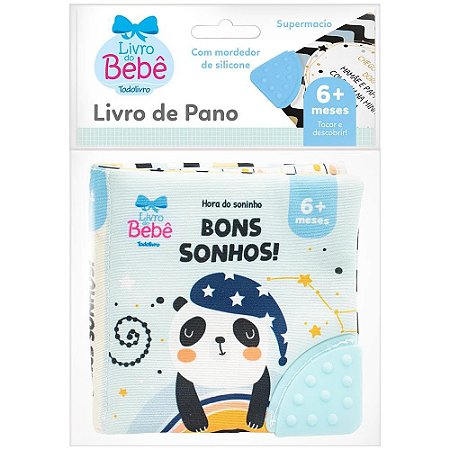 Hora do soninho: Bons Sonhos! Livro de pano – Livro interativo