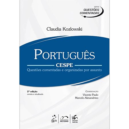 Português. CESPE - Série Questões Comentadas