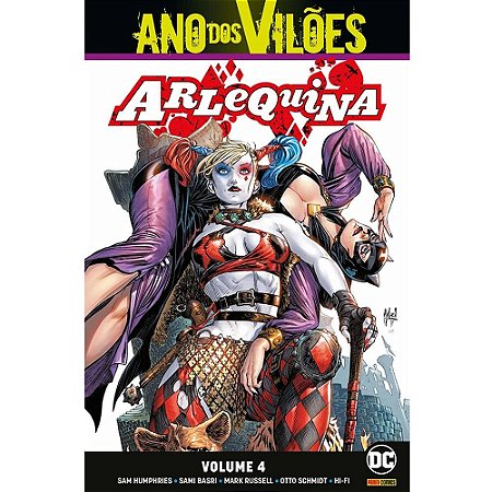 Arlequina Volume 4 Capa comum