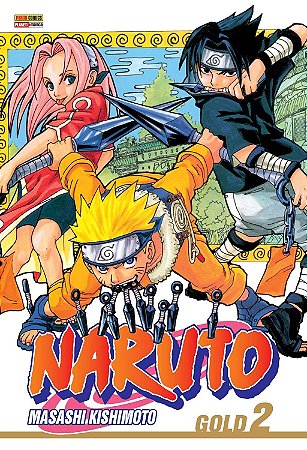 Naruto Gold - Volume 2 Capa comum
