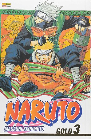Naruto Gold Vol. 3 Capa comum