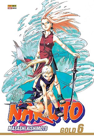 Naruto Gold Vol. 6 Capa comum