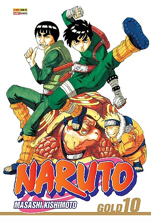 Naruto Gold Vol. 10 Capa comum