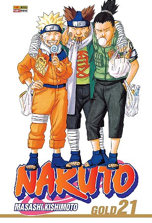 Naruto Gold Vol. 21 Capa comum