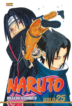 Naruto Gold Vol. 25 Capa comum