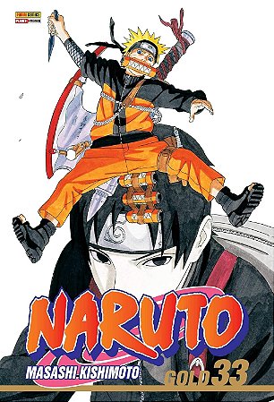 Naruto Gold Vol. 33 Capa comum