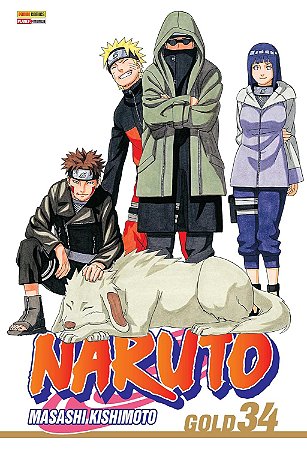 Naruto Gold Vol. 34 Capa comum