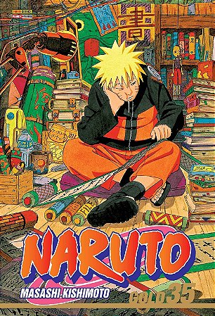 Naruto Gold Vol. 35 Capa comum