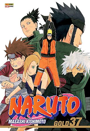 Naruto Gold Vol. 37 Capa comum