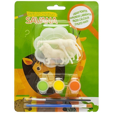 Pintura Criativa: Savana Capa dura – Livro de colorir
