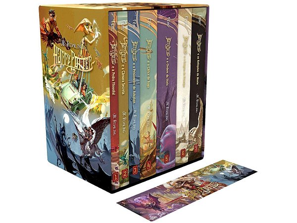 Box Coleção Harry Potter edição Especial 7 Volumes